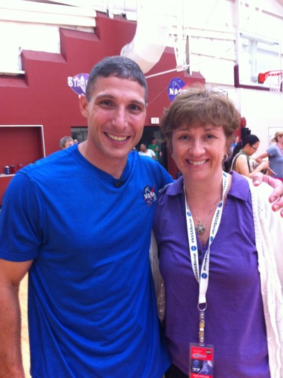 Mike Hopkins and Sandra McDonald