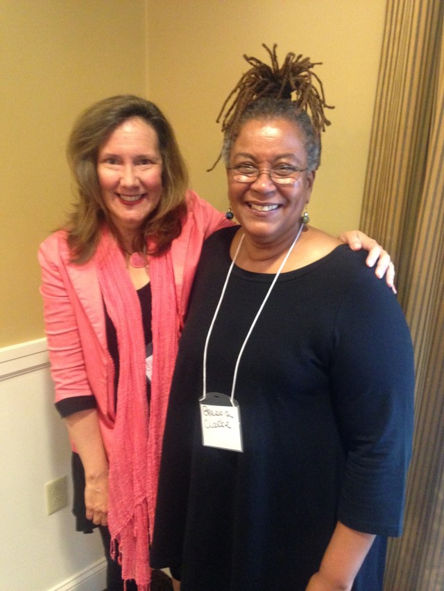 Elizabeth Searle and Breena Clark